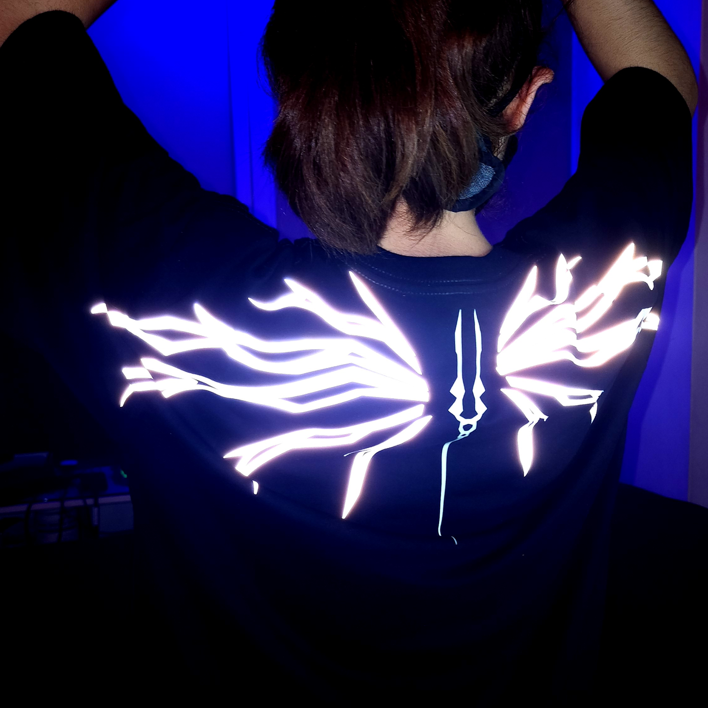 Camiseta Oversize Luminiscente & reflectante Evangelion